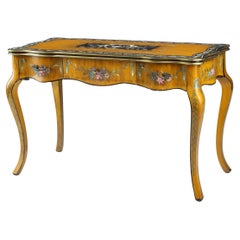 Robe Adam vintage/ancienne des années 1900, décorée de peinture  Bureau d'écriture !