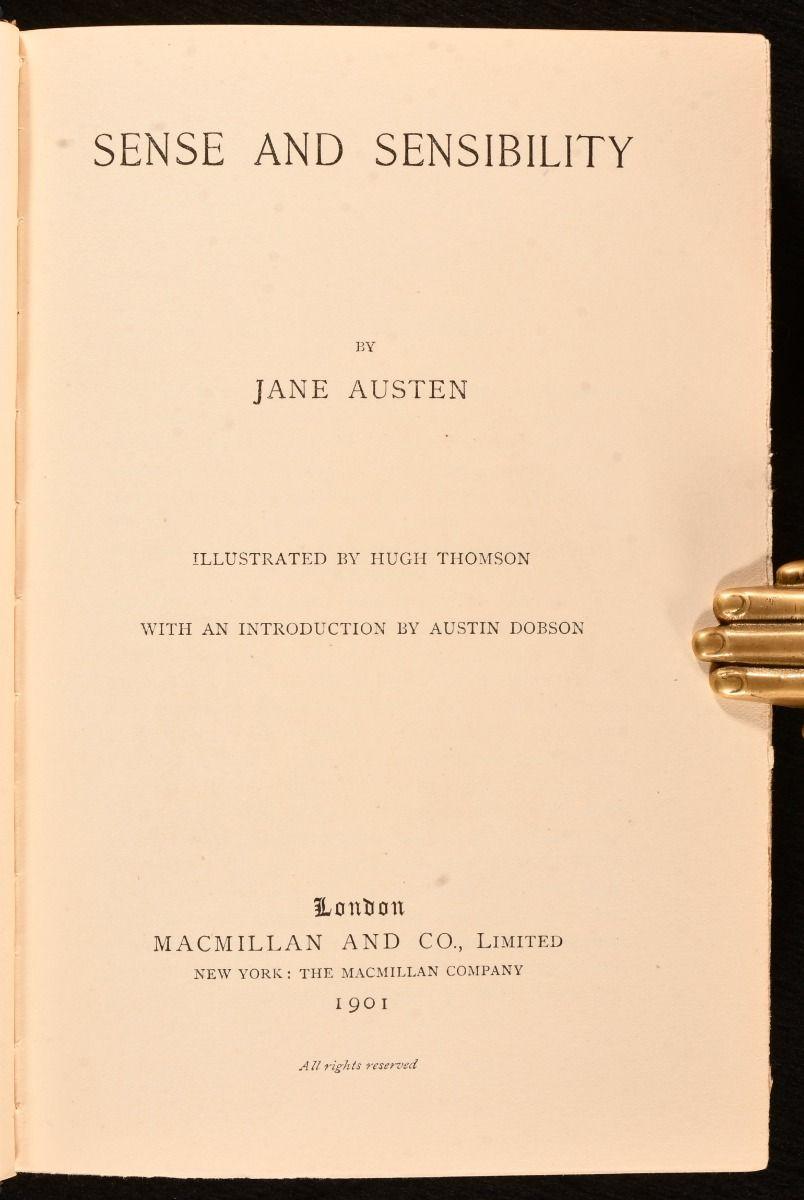 1901-03 The Novels of Jane Austen In Good Condition For Sale In Bath, GB