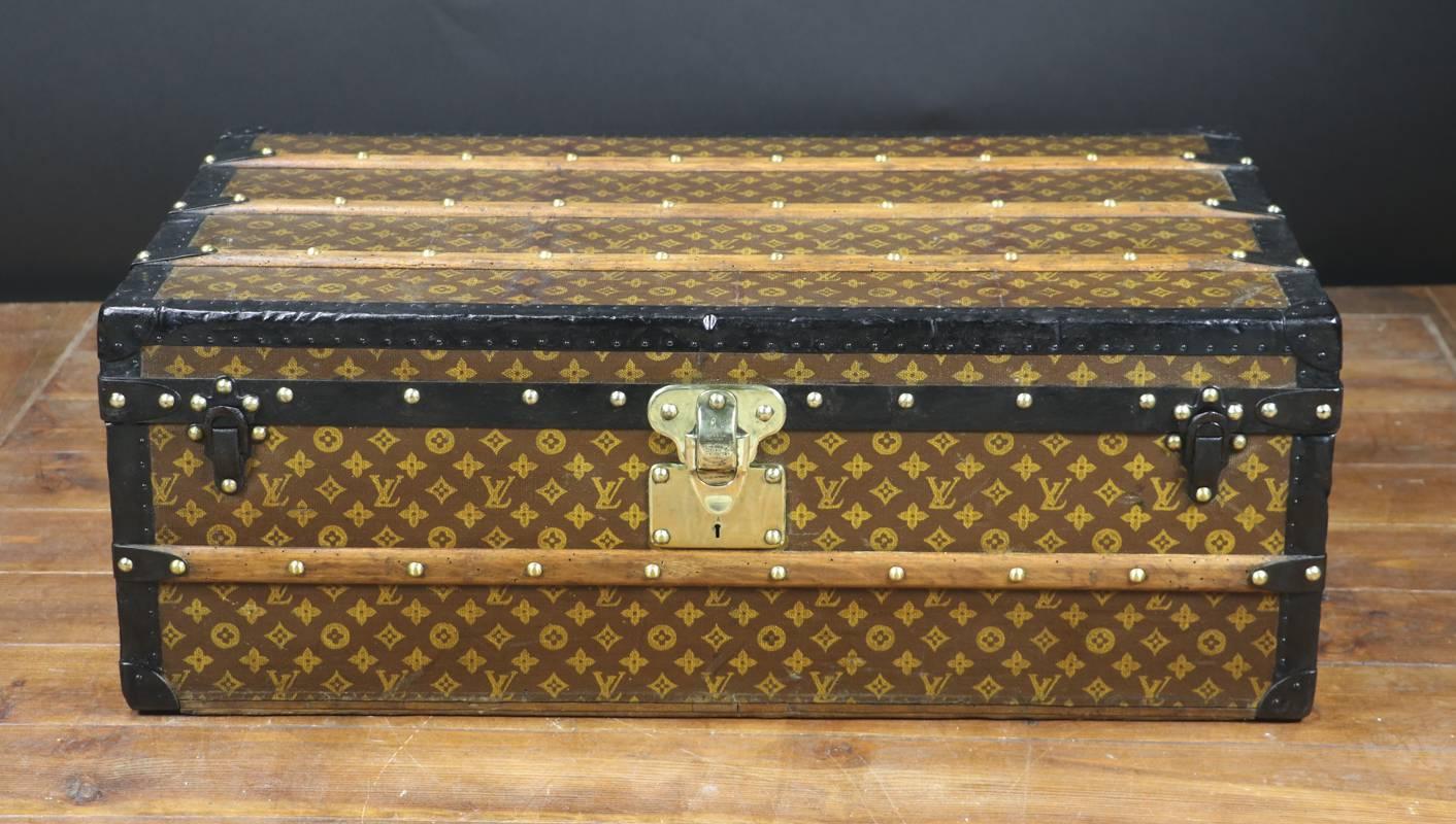 French 1901-1909, Louis Vuitton Monogram Cabin Trunk