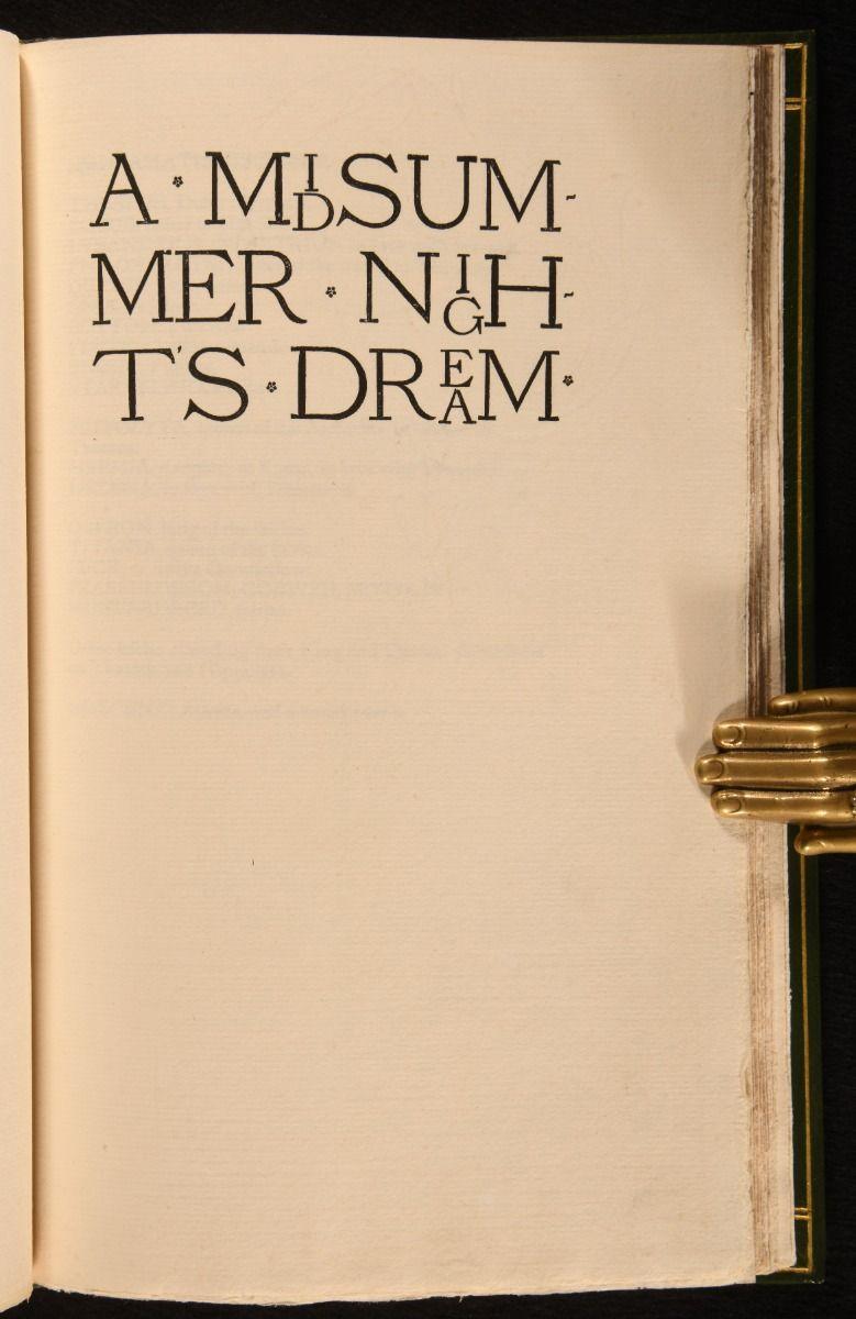 1901 Le Songe d'une nuit d'été Bon état - En vente à Bath, GB