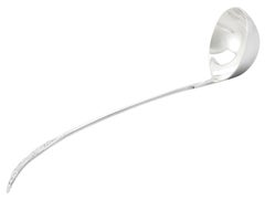 1901 Antike Sterling Silber Queen's Pattern Suppenkelle