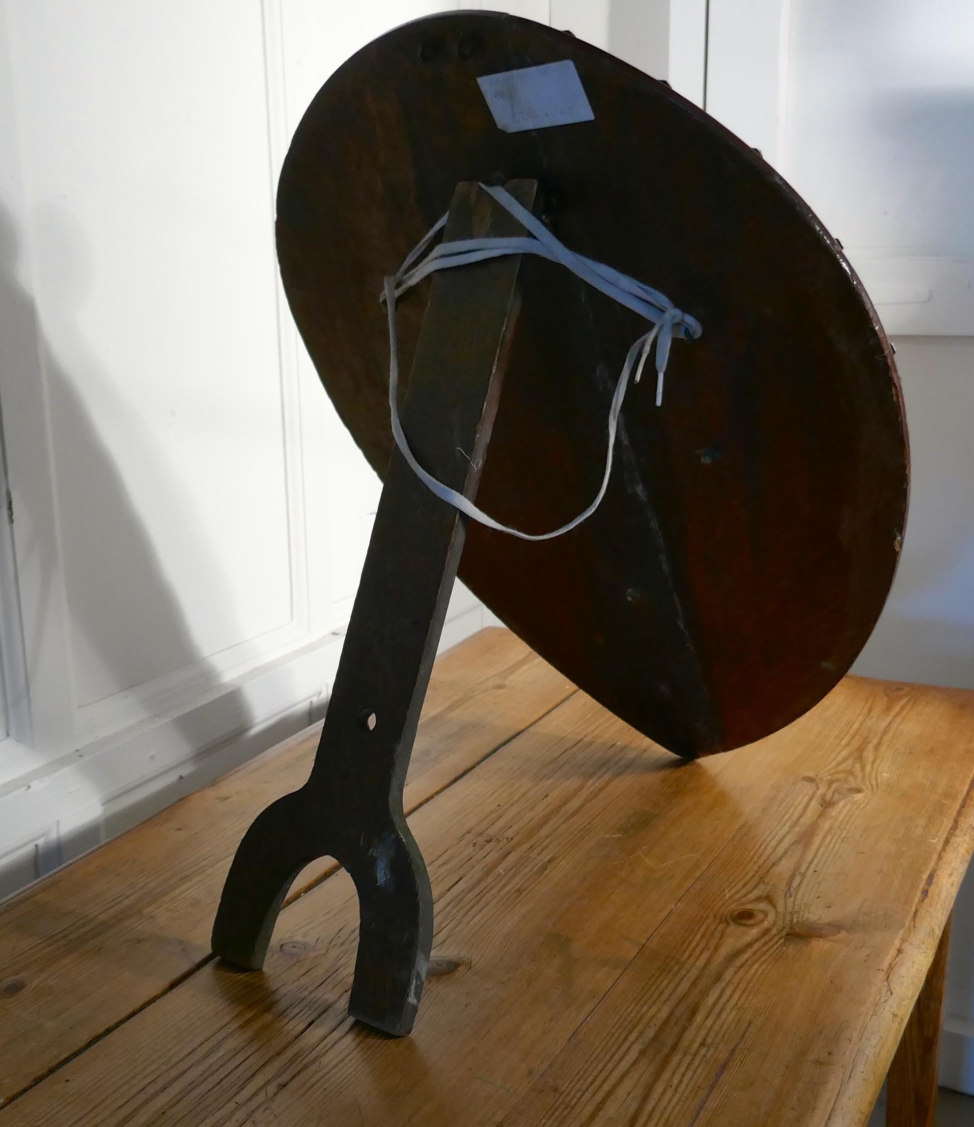 1901 Art Nouveau Cricket Trophy Shield, by Walker Hall and Sons For Sale 13