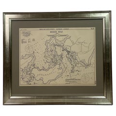 1901 Nautical Chart Showing Woods Hole, Mass