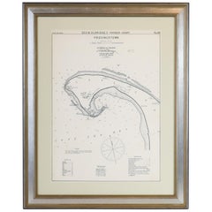 Vintage 1901 Provincetown Chart