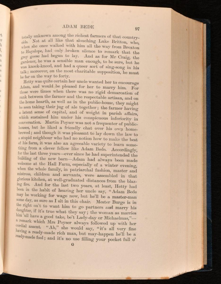 Early 20th Century 1901 The Works of George Eliot