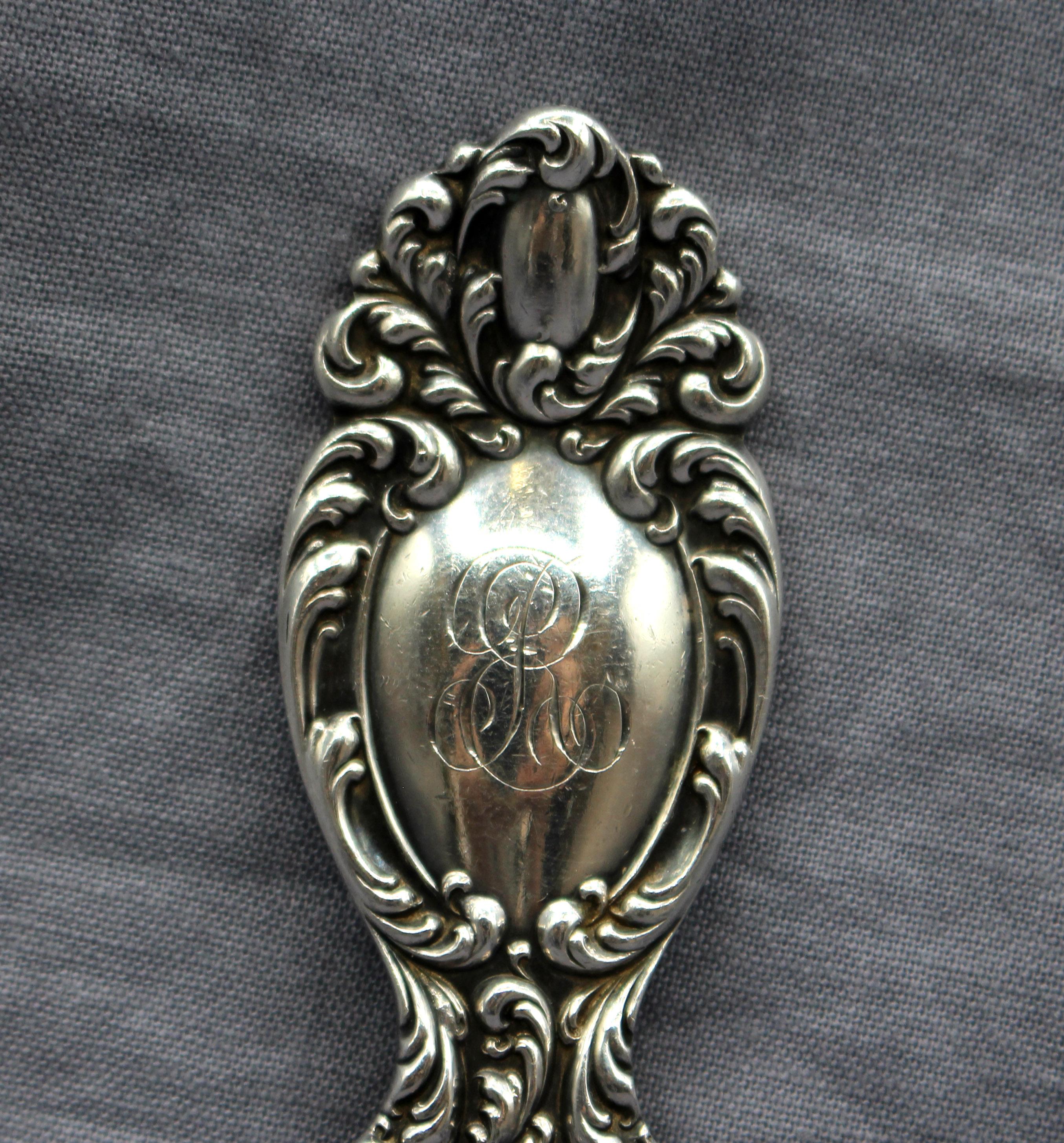 1902 American Sterling Silver Pie Server by Wallace In Good Condition In Chapel Hill, NC