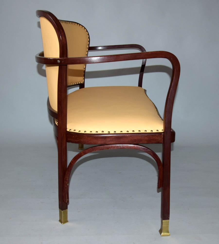 Antikes Sofa-Set Kohn No. 717 aus dem Jahr 1902, entworfen von Gustav Siegel im Angebot 4