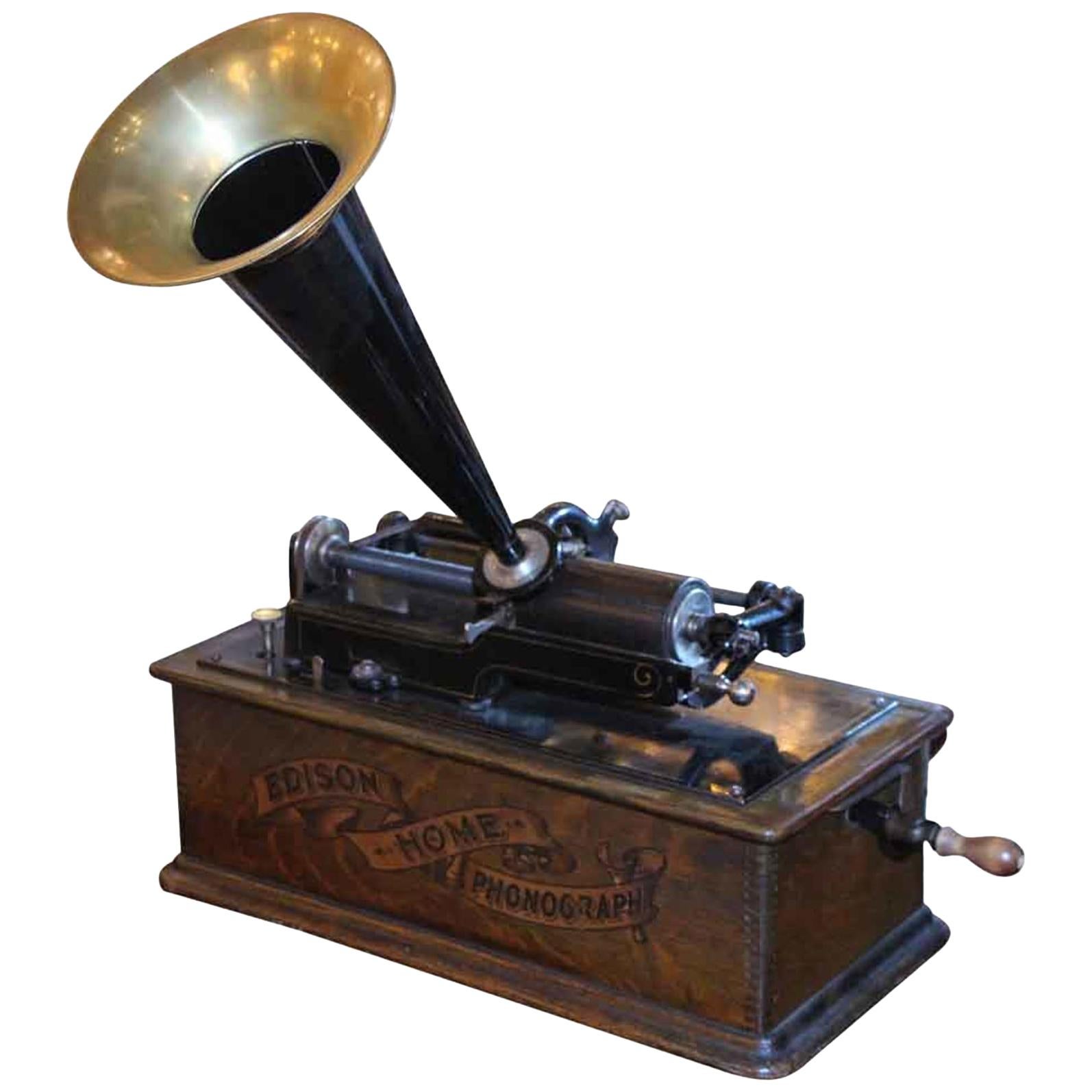 Фонограф первая запись. Фонограф Эдисона 1877. Thomas Home Phonograph. Катушка для фонографа Эдисона. Фонограф детали.