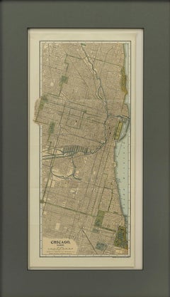 1903 Chicago Street Map by J.M. Matthews Co.