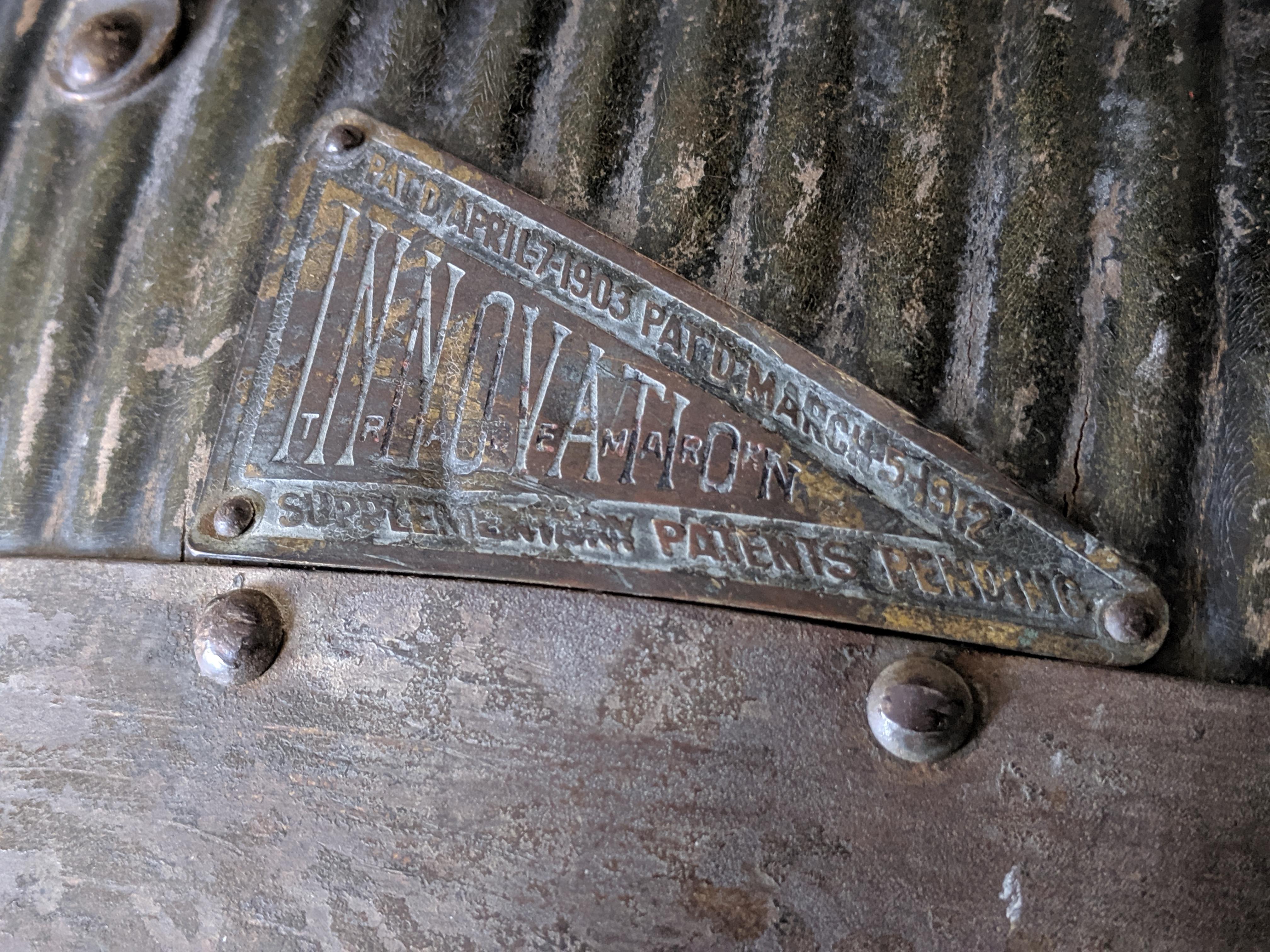 Coffre à vapeur de 1903 de «novation » à New York, États-Unis 12
