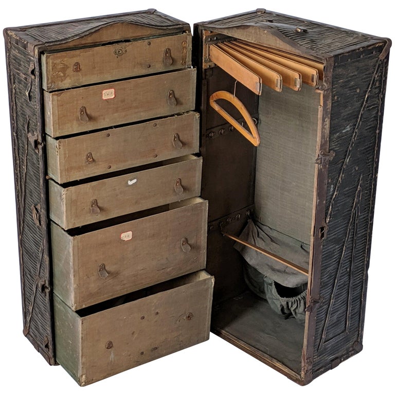 ANTIQUE WARDROBE STEAMER TRUNK, 2 TO CHOOSE FROM - antiques - by owner -  collectibles sale - craigslist