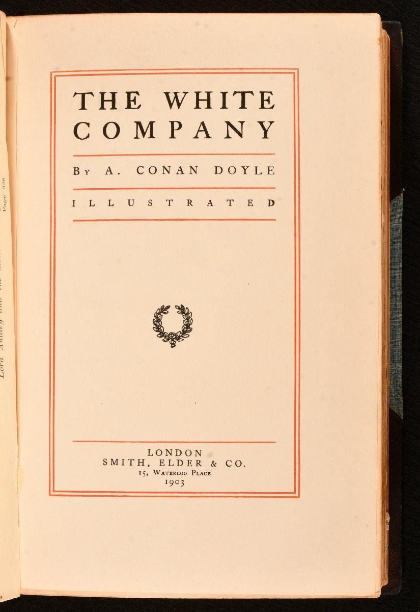 1903 The Works of Arthur Conan Doyle (Les œuvres d'Arthur Conan Doyle) Bon état - En vente à Bath, GB