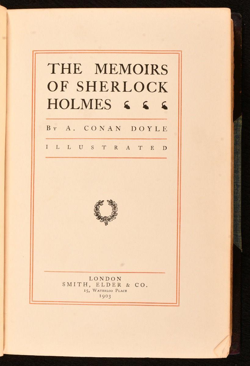 1903 The Works of Arthur Conan Doyle (Les œuvres d'Arthur Conan Doyle) en vente 2