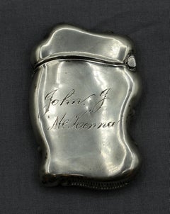 1904 Unger Bros, Sterling Silver Match Safe