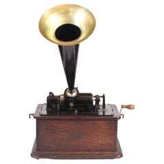 1905 Antiguo fonógrafo estándar Thomas Edison