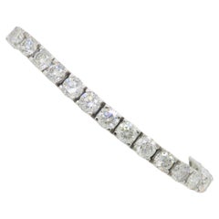 19.05 Karat Diamant-Tennisarmband Average .50ct Each Stone