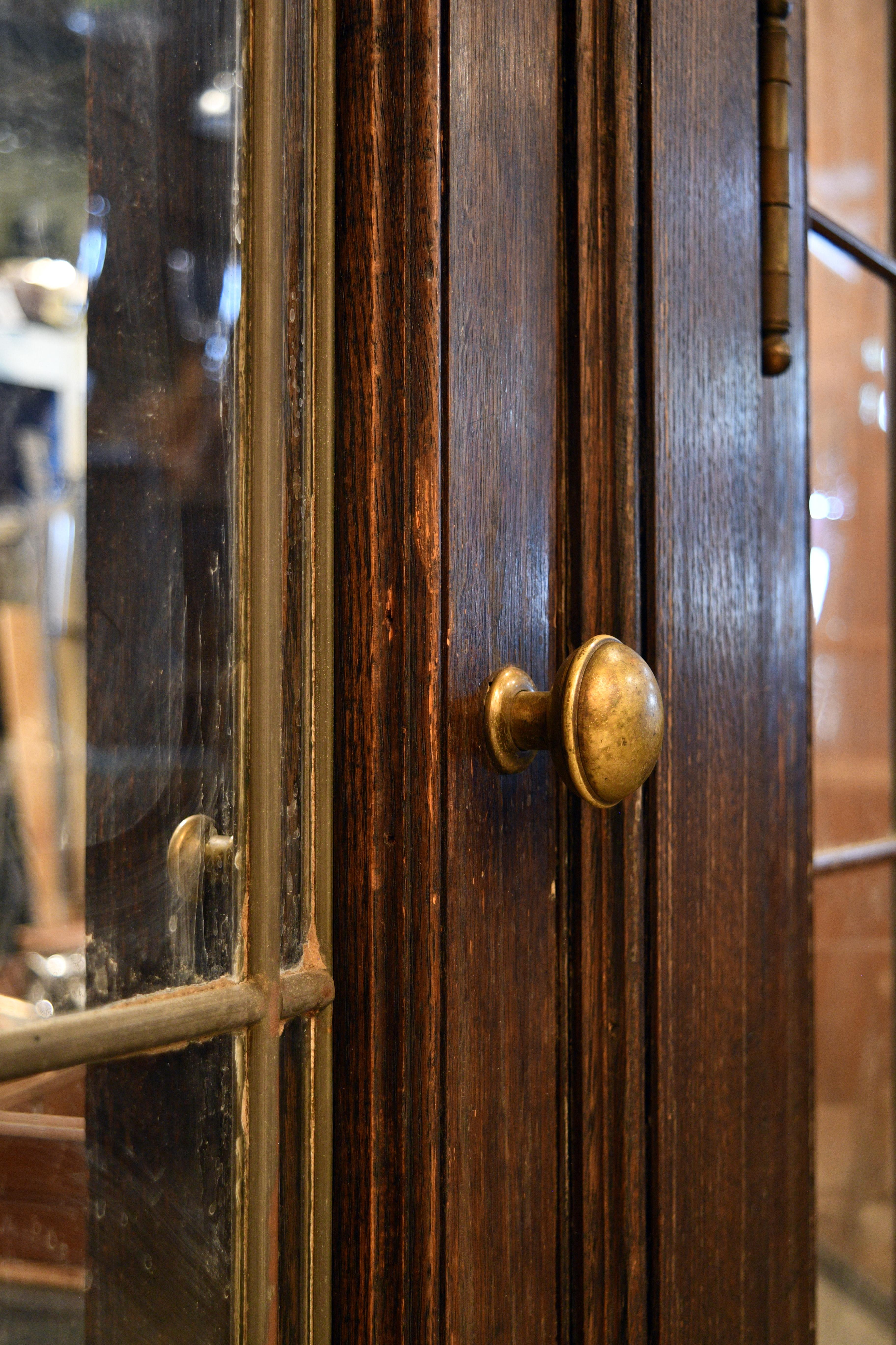 1905 Dark Oak Paneled Dining Room 11