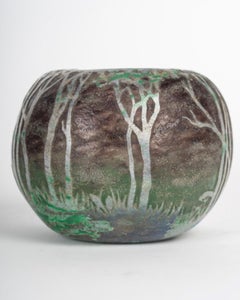 1905 -DAUM - NANCY : Vase Landscape