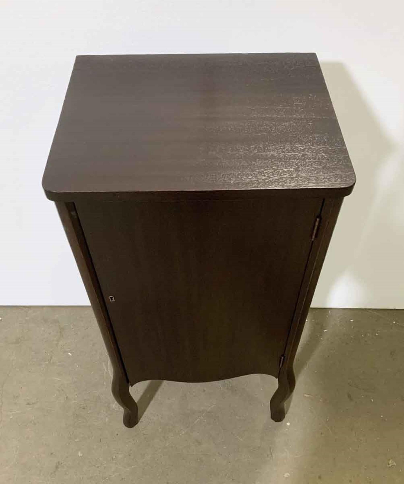 antique record cabinets