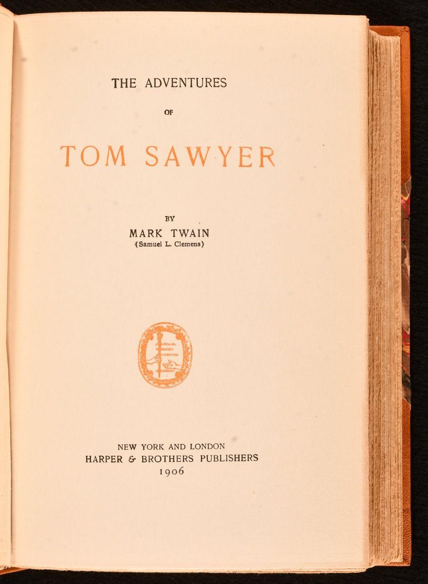 Début du 20ème siècle 1906-07 The Writings of Mark Twain (Les écrits de Mark Twain) en vente