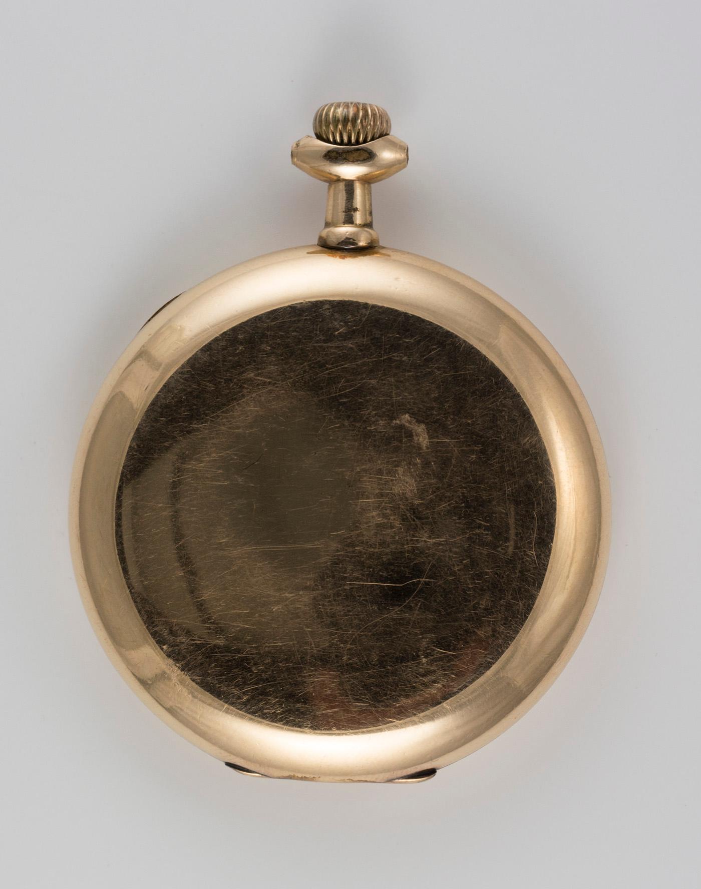 1906-A MA, Waltham-Middlesex County, Waltham Colonial Serie Taschenuhr im Zustand „Relativ gut“ im Angebot in Laguna Beach, CA