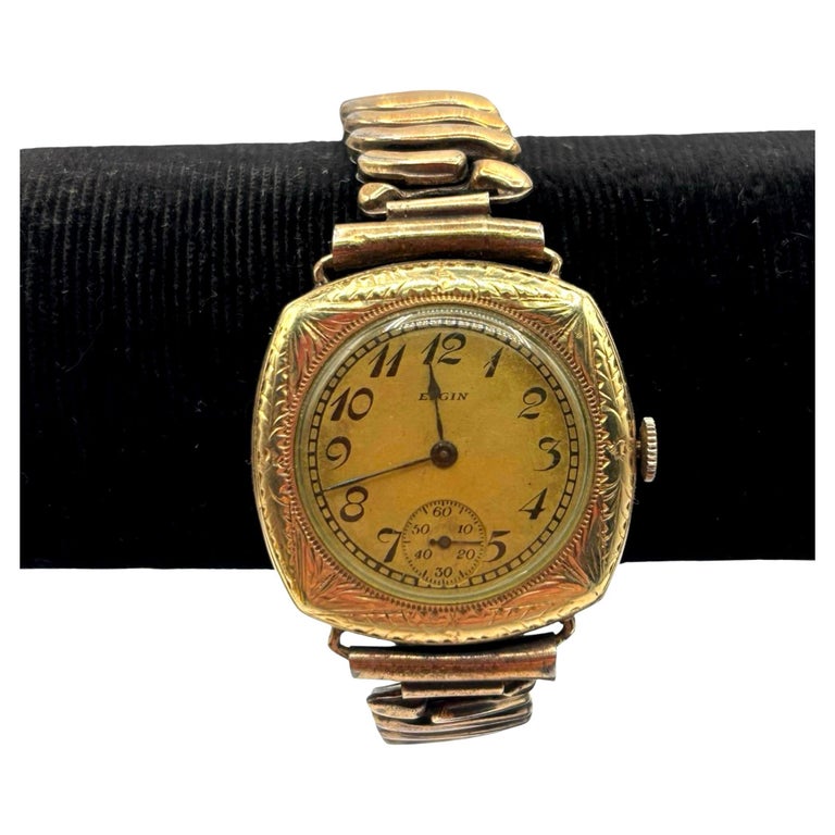 lord elgin vintage dress watch octagon shape mens quartz Ultra Rare Antique Ca.1929 Elgin