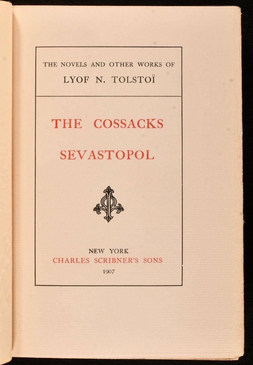 1907-1911 The Novels and Other Works of Lyof N. Tolstoi For Sale 6