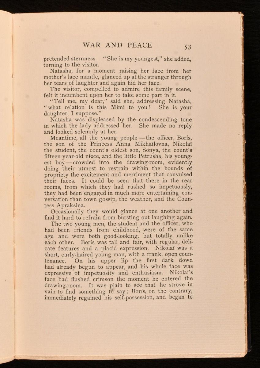 American 1907-1911 The Novels and Other Works of Lyof N. Tolstoi For Sale