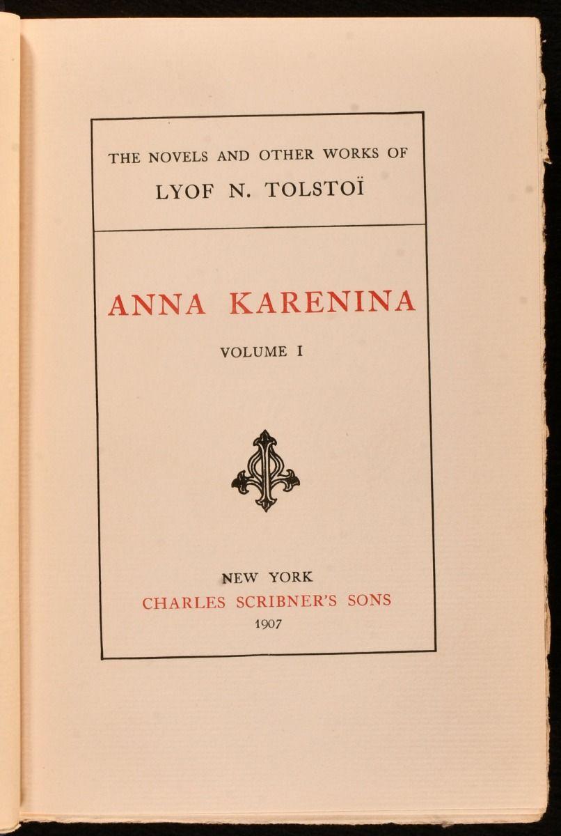1907-1911 The Novels and Other Works of Lyof N. Tolstoi For Sale 2