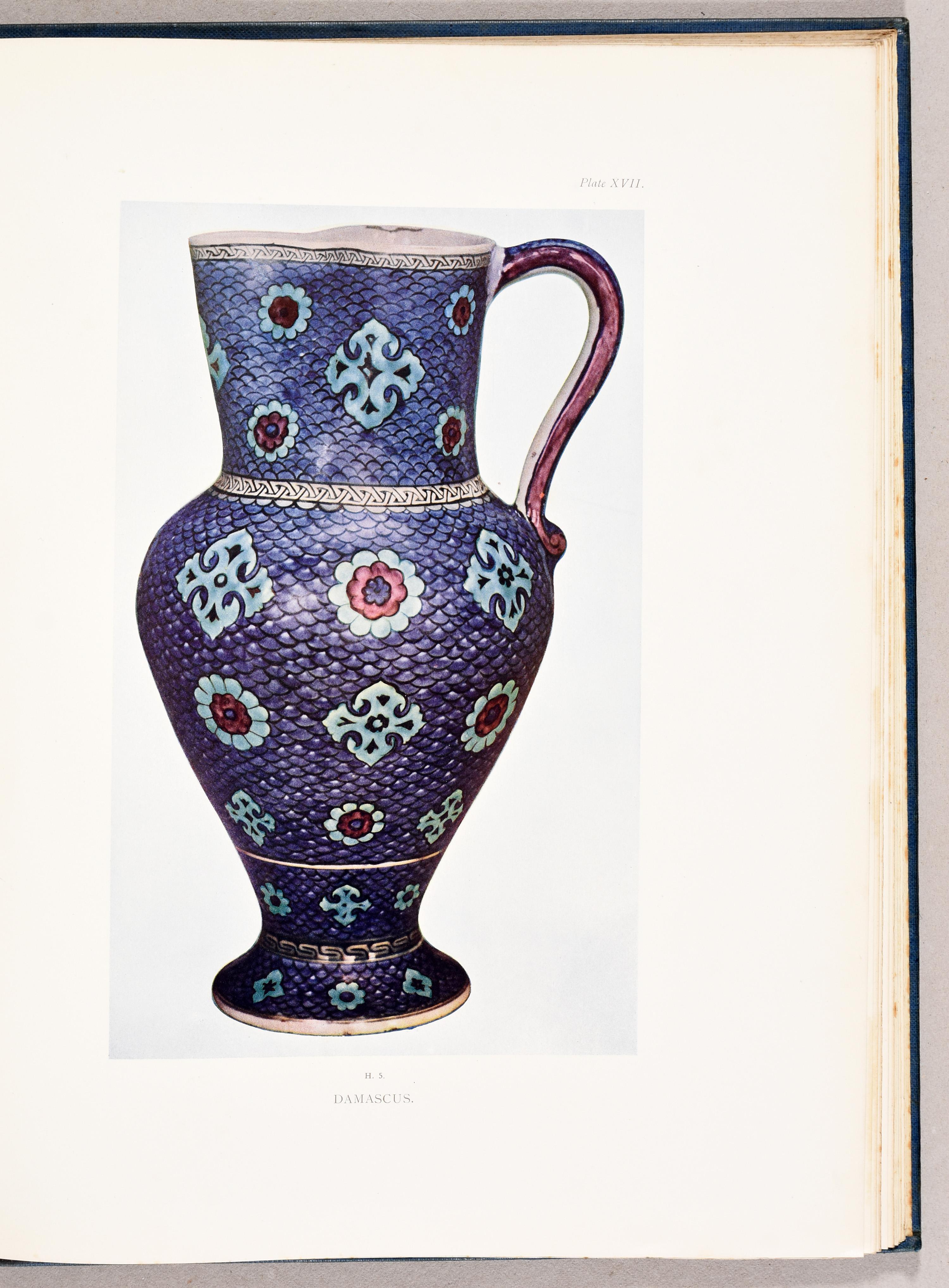 Early 20th Century 1908 Burlington Arts Club Catalogue: Faience of Persia & Near East, 27 Plates For Sale