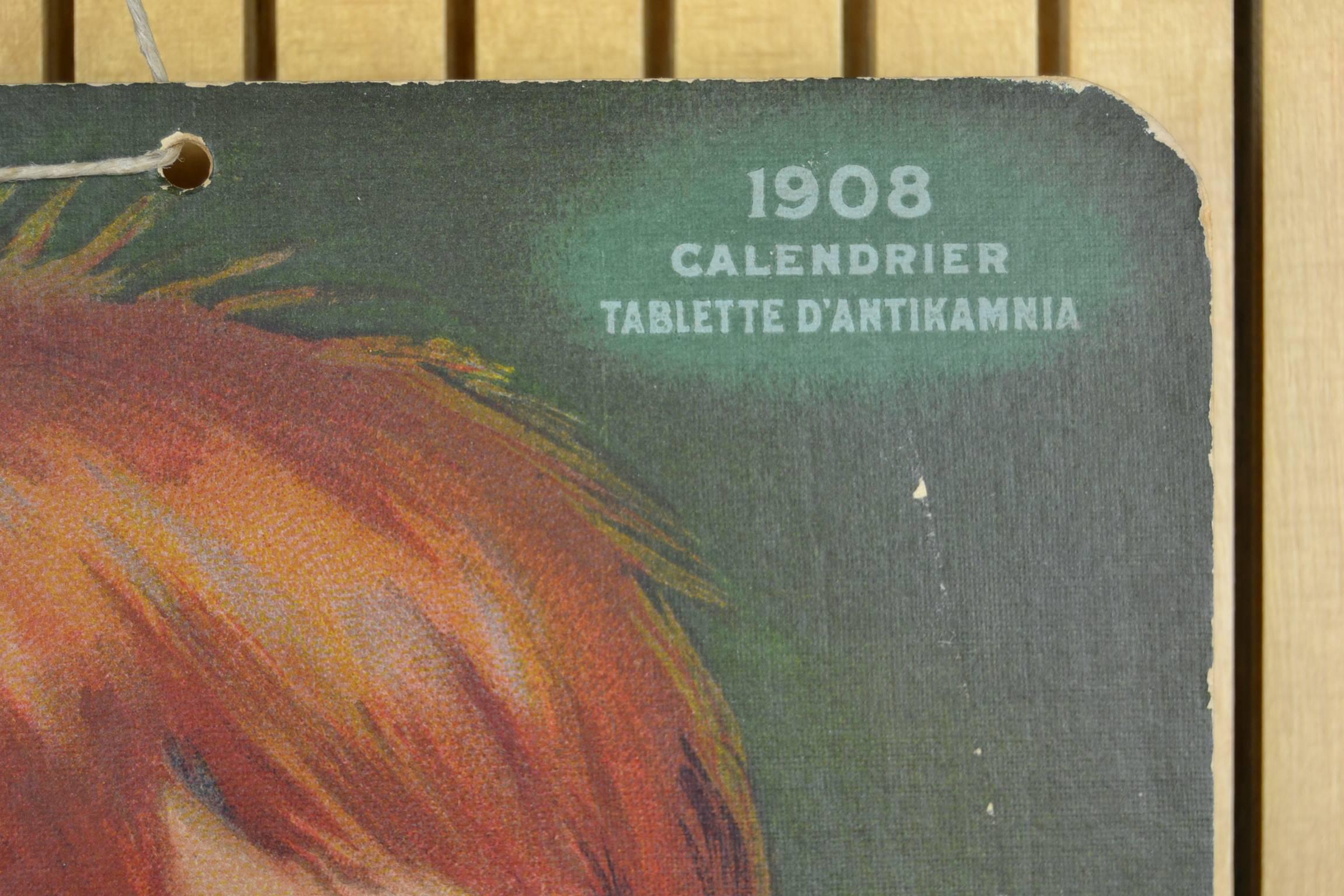 1908 calendar