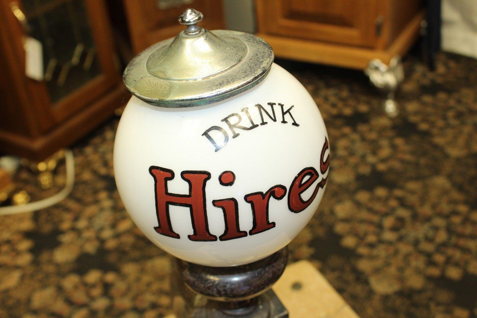1909 Hires Soda Munimaker Syrup Marble Soda Fountain Dispenser In Fair Condition For Sale In Orange, CA