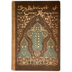 1909 Rubaitat of Omar Khayyam Book Illustrated by Willy Pogany Color Plates