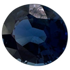 1.90ct Ceylon sapphire round 7.7mm NATURAL beautiful