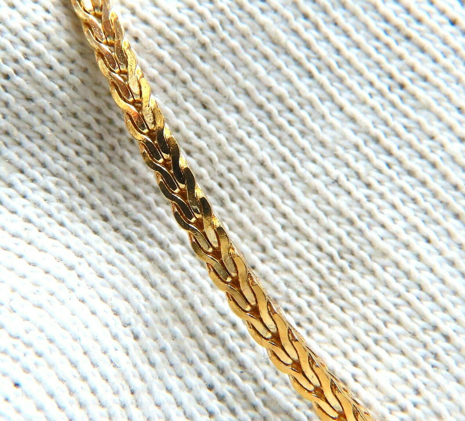 1,90 Karat natürliche Rubin-Diamanten Lariat-Halskette 14 Karat (Tropfenschliff) im Angebot