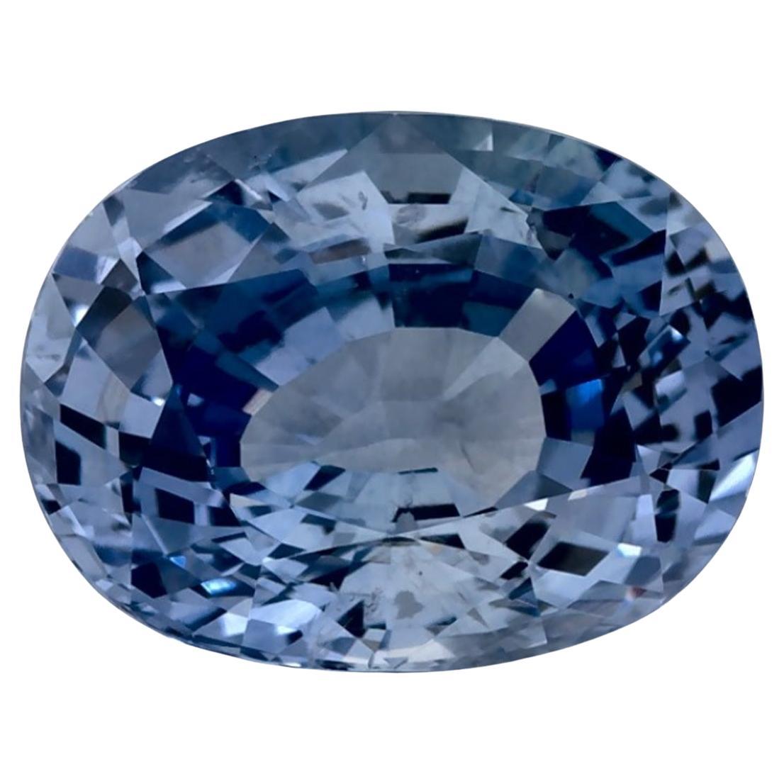 1.91 Ct Blue Sapphire Oval Loose Gemstone For Sale