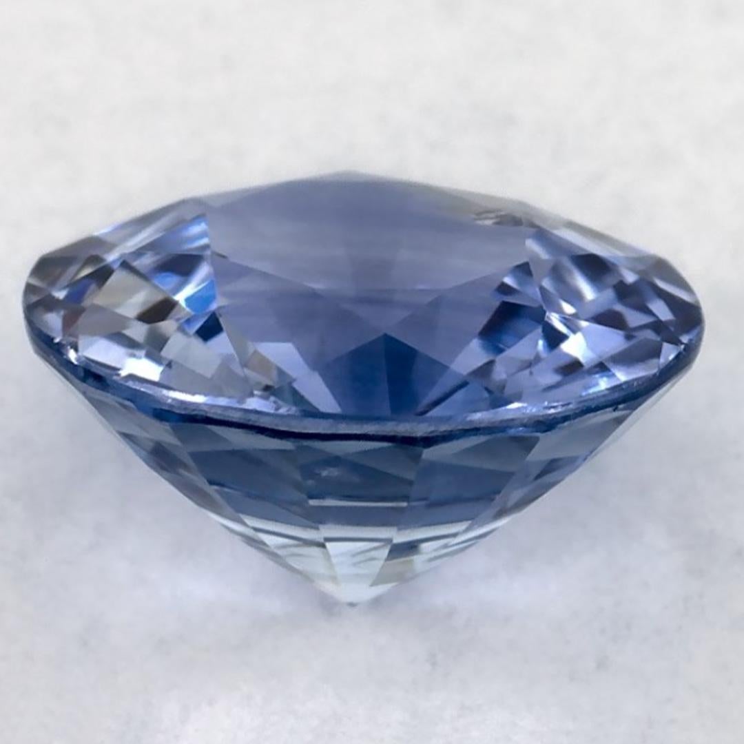 1.91 carati di zaffiro blu rotondo sfuso In condizioni Nuovo in vendita a Fort Lee, NJ