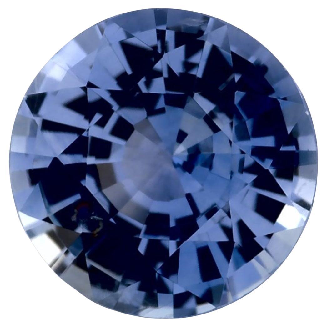 1.91 Ct Blue Sapphire Round Loose Gemstone