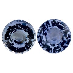 1.91 Ct Blue Sapphire Round Loose Gemstone