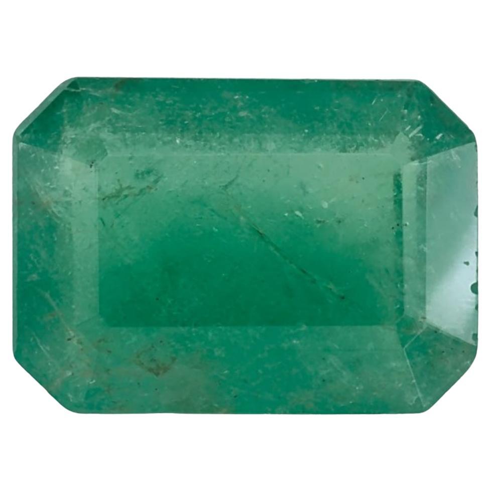 1.91 Ct Emerald Octagon Cut Loose Gemstone For Sale