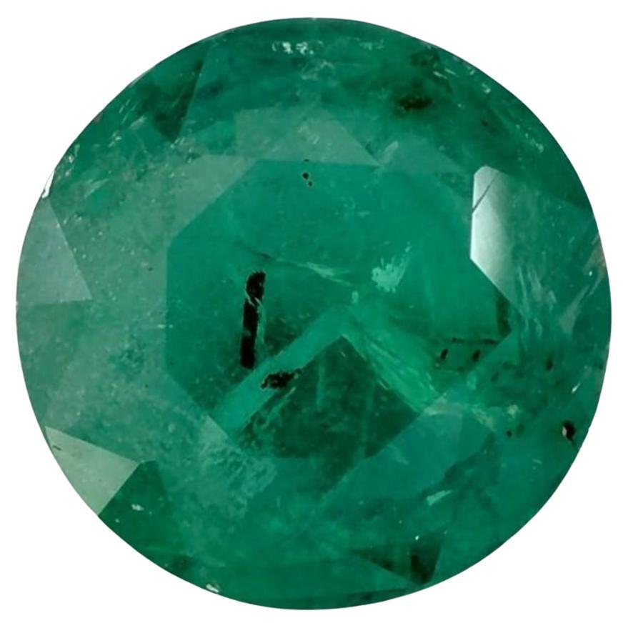 1.91 Ct Emerald Round Loose Gemstone For Sale