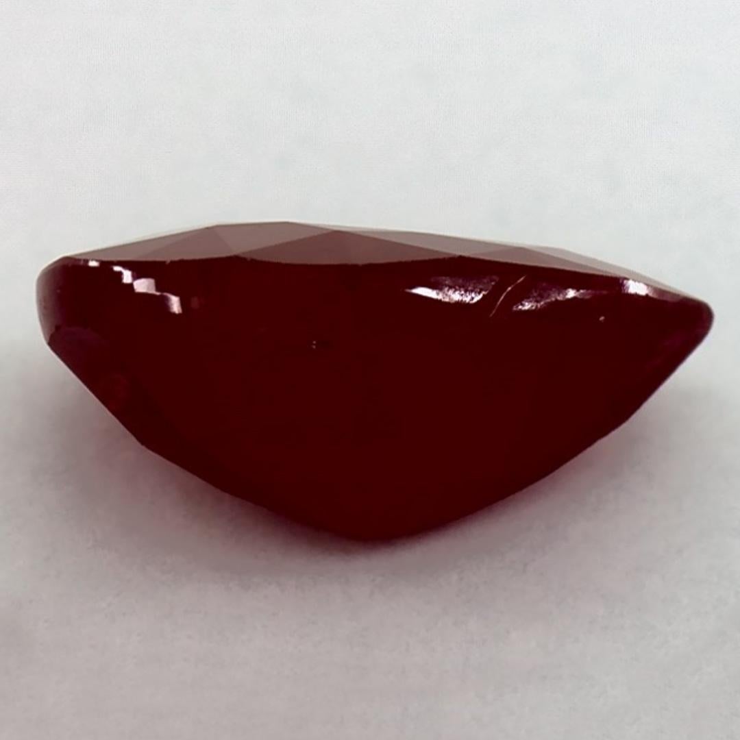1.91 Ct Ruby Pear Loose Gemstone (pierre précieuse en vrac) Neuf à Fort Lee, NJ