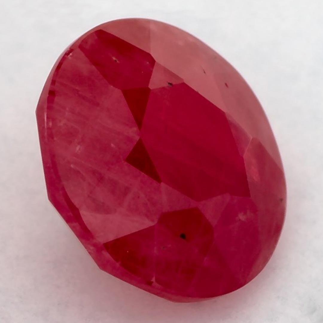 Round Cut 1.91 Ct Ruby Round Loose Gemstone For Sale