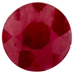 1.91 Ct Ruby Round Loose Gemstone (pierre précieuse en vrac)