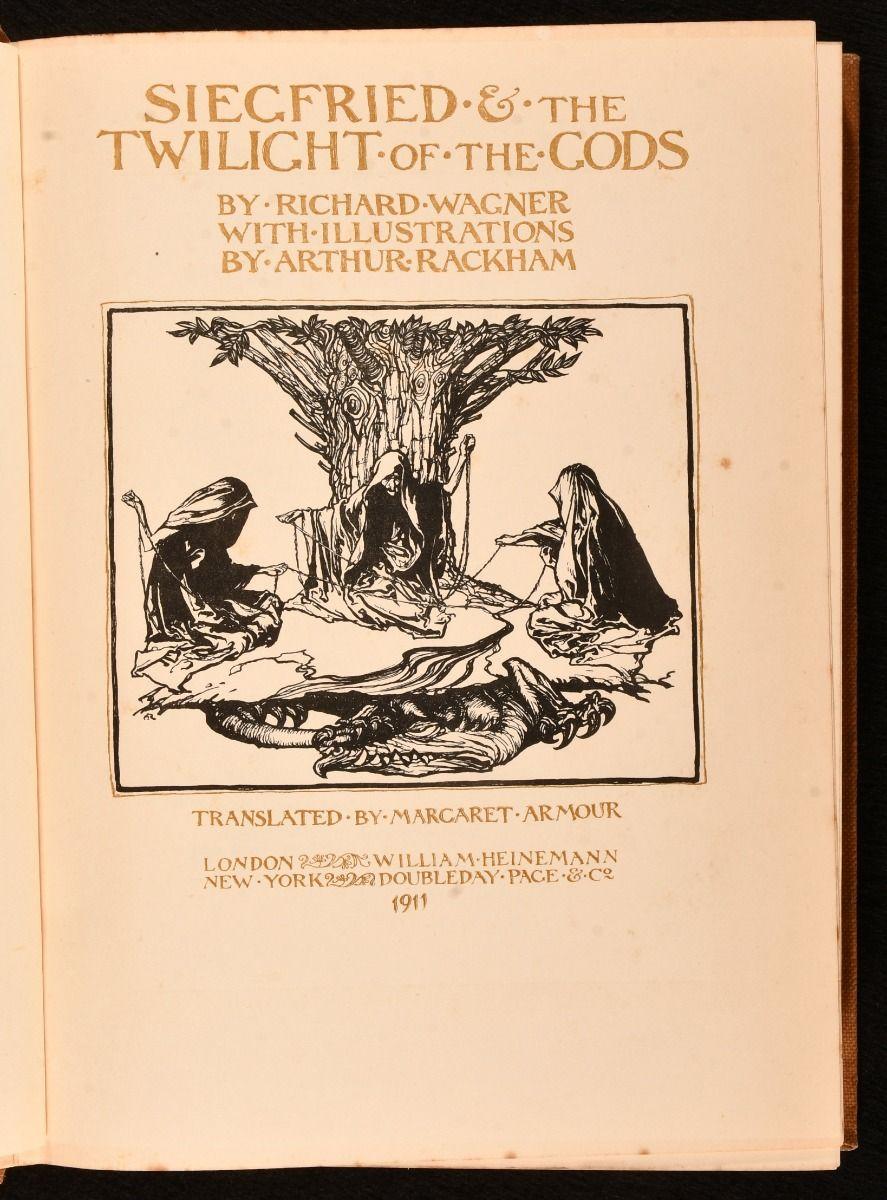 1910-11 El Rinegio y la Valquiria, Sigfrido y el Crepúsculo de los Dioses en venta 6