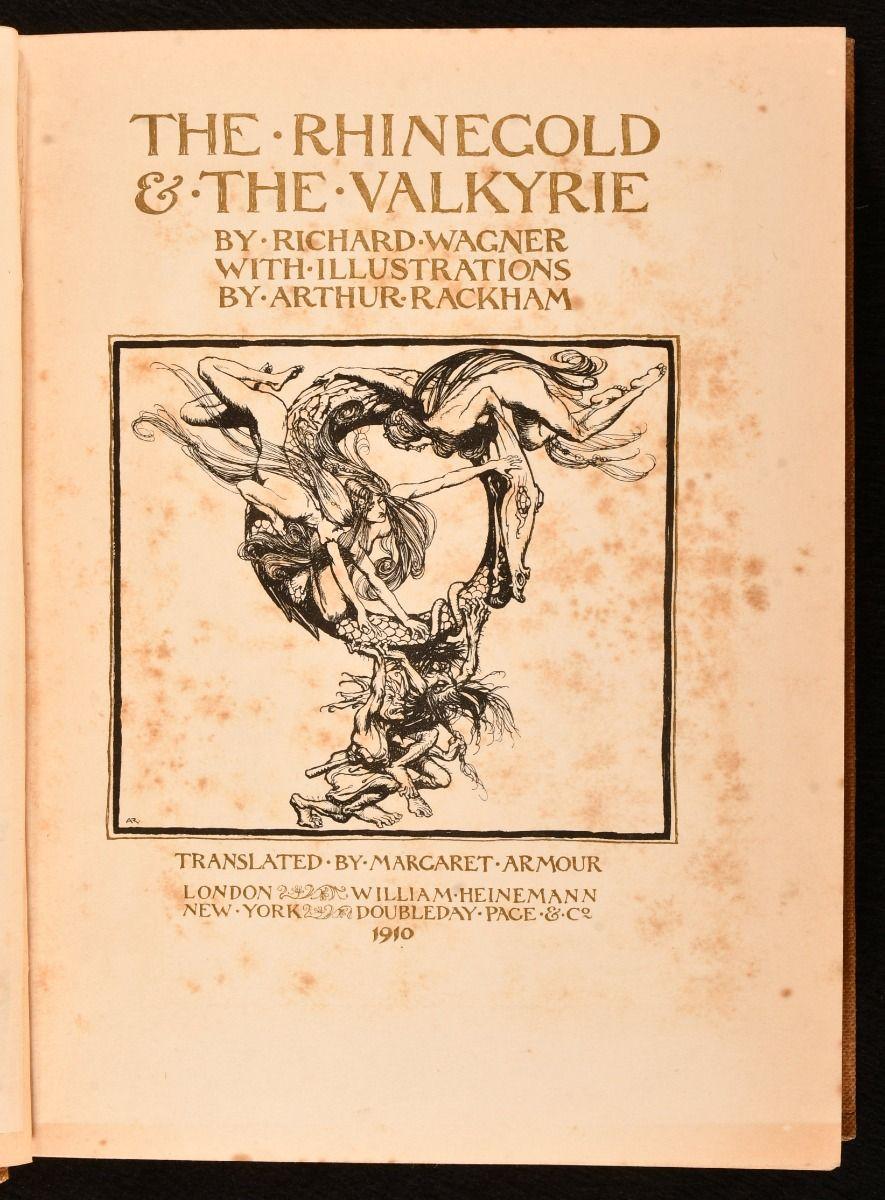 1910-11 The Rhinegold and the Valkyrie, Siegfried and the Twilight of the Gods In Good Condition For Sale In Bath, GB