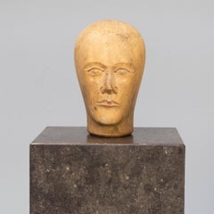 1910-1930 German Carved Milliner’s Head