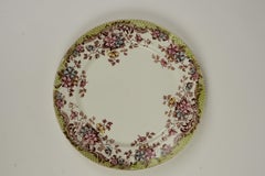 1910, 27 piece Antique William Northwood “Maine” Pattern Dinner Service, Green