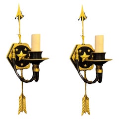 1910 American Federal style sconces