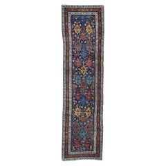 1910 Used Northwest Persian Wide Runner Rug Bold and Striking